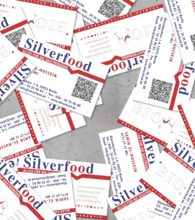 Projekt: Logo-Relaunch & Corporate Design für SILBERFOOD