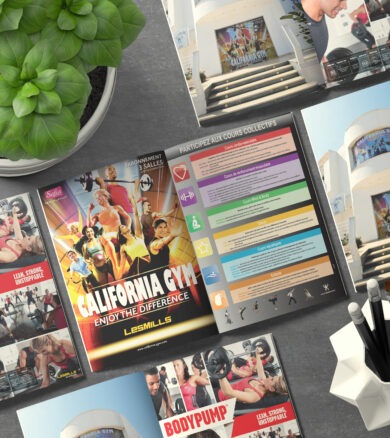 Projekt: Editorial Design für CALIFORNIA GYM