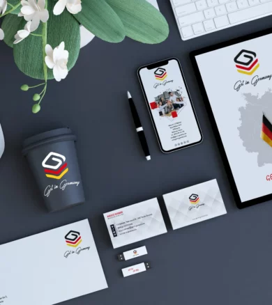 Projekt: Markenbetreuung, visuelle Kommunikation & Eventdesign für GET IN GERMANY