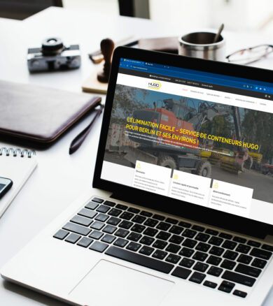 Projekt: Marken-Relaunch, Grafikdesign & Webentwicklung für HUGO